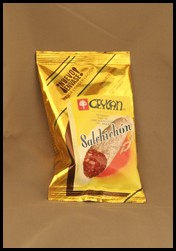 Mix of spices from the brand Ceylan for making \"salchichon\"